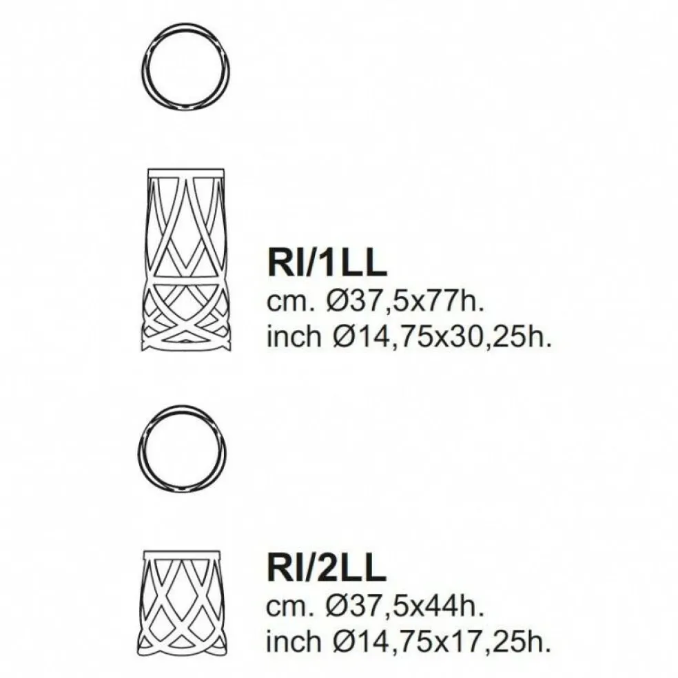 Ribbon Hocker/Barhocker H 77cm