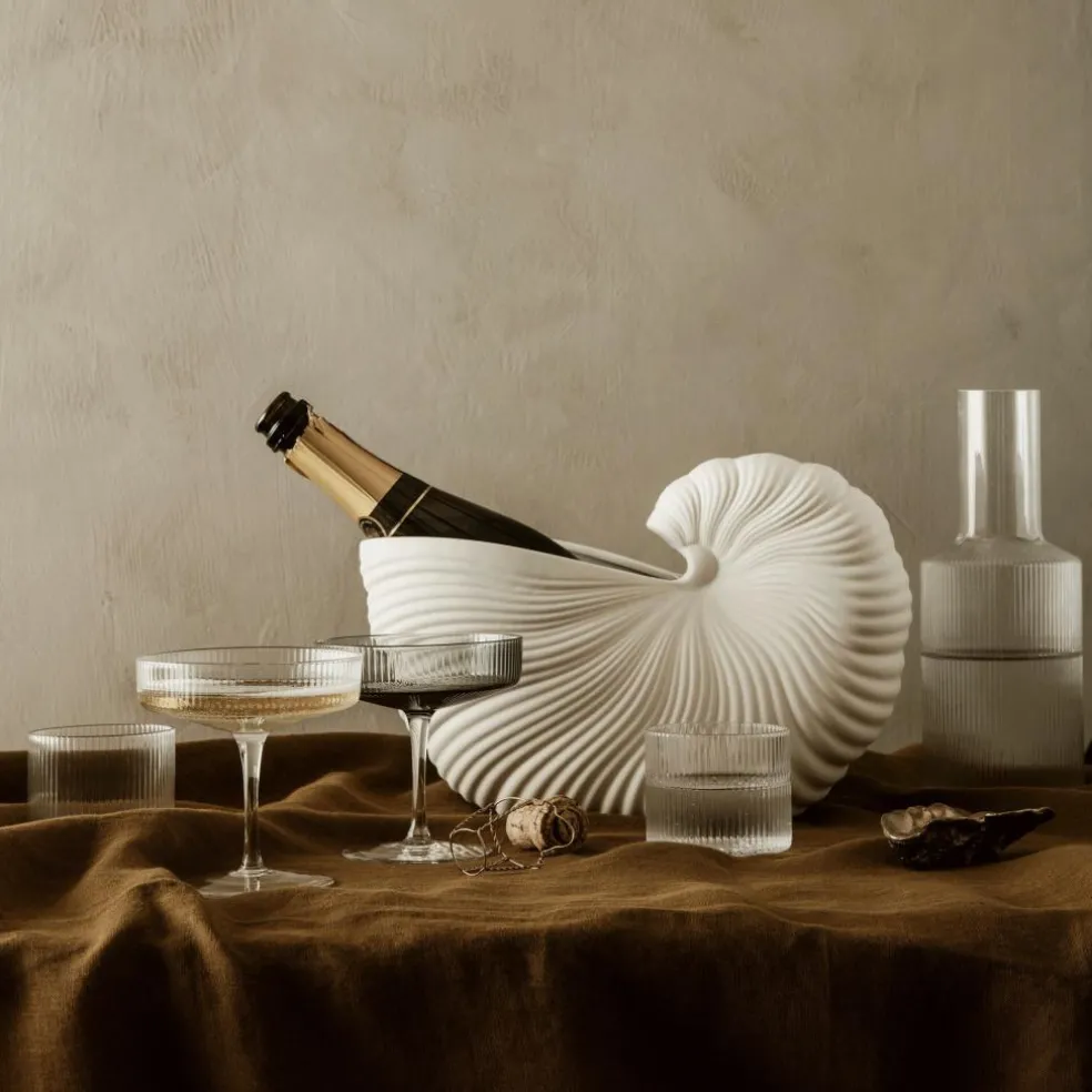 Ripple Glas niedrig 4er Set