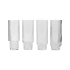 Ripple Longdrinkglas 4er Set