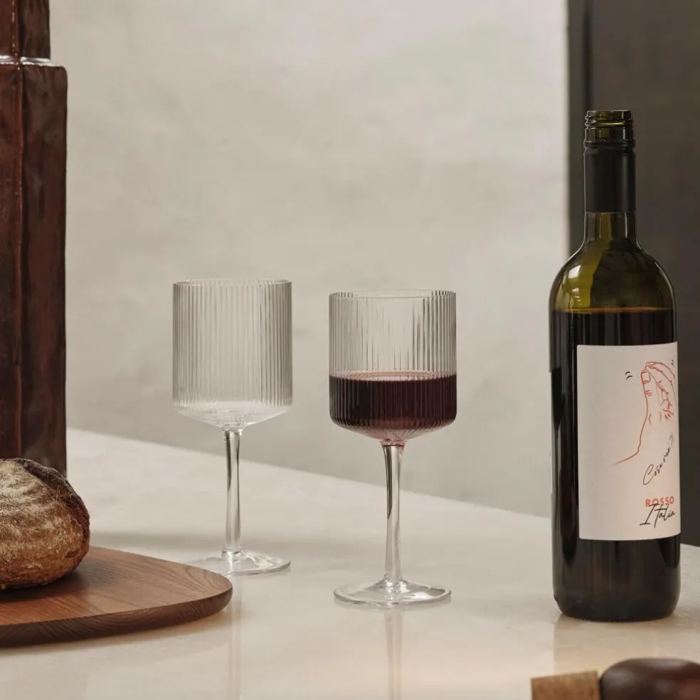 Ripple Rotweinglas 2er Set