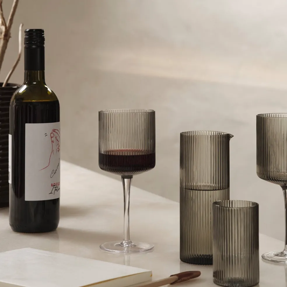 Ripple Rotweinglas 2er Set