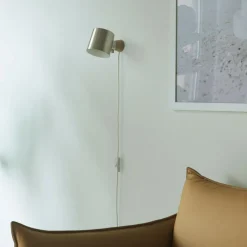 Rise Wandleuchte Edelstahl