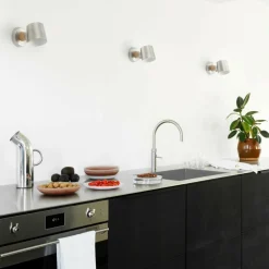 Rise Wandleuchte Hardwired Edelstahl