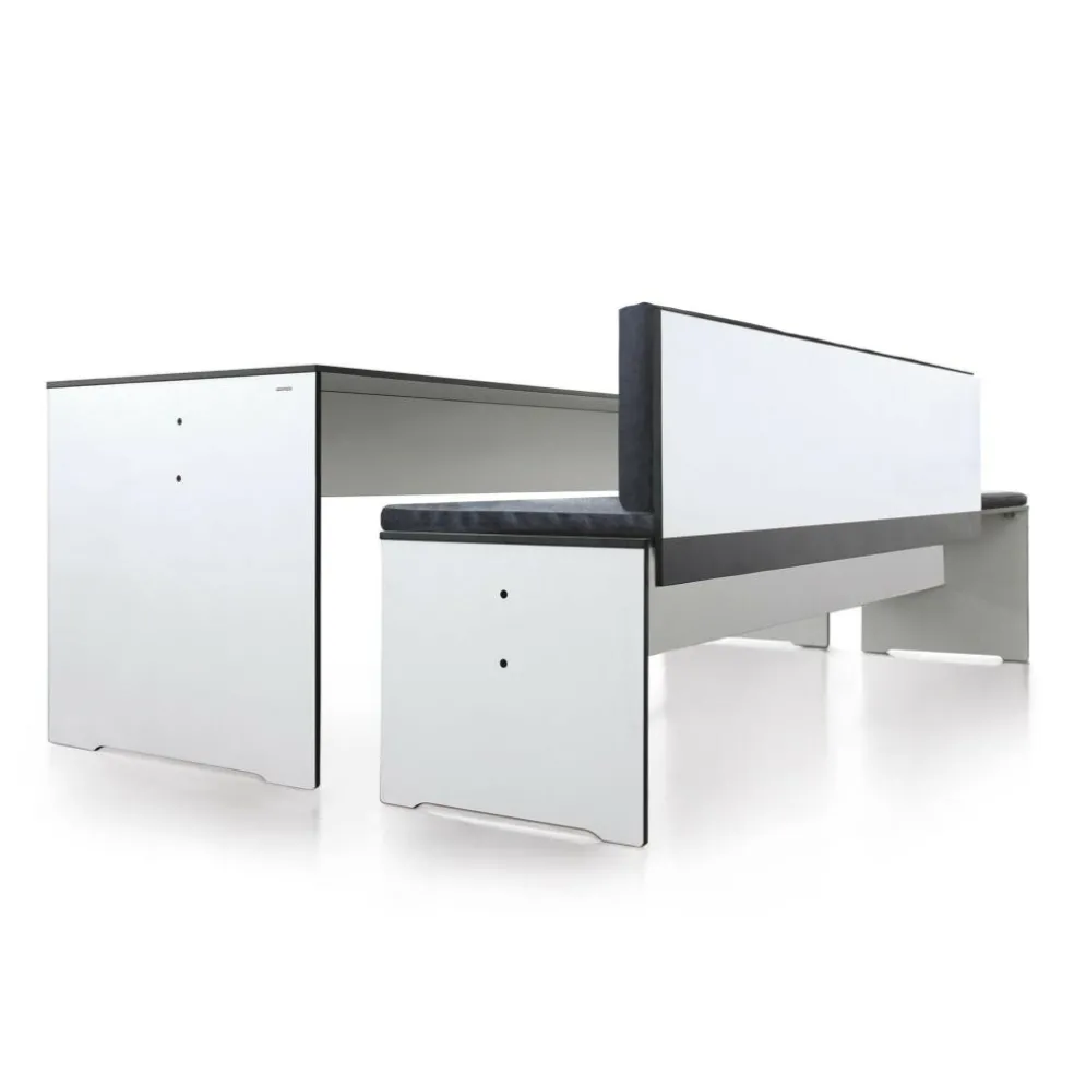 Riva Gartenbank mit Rückenlehne