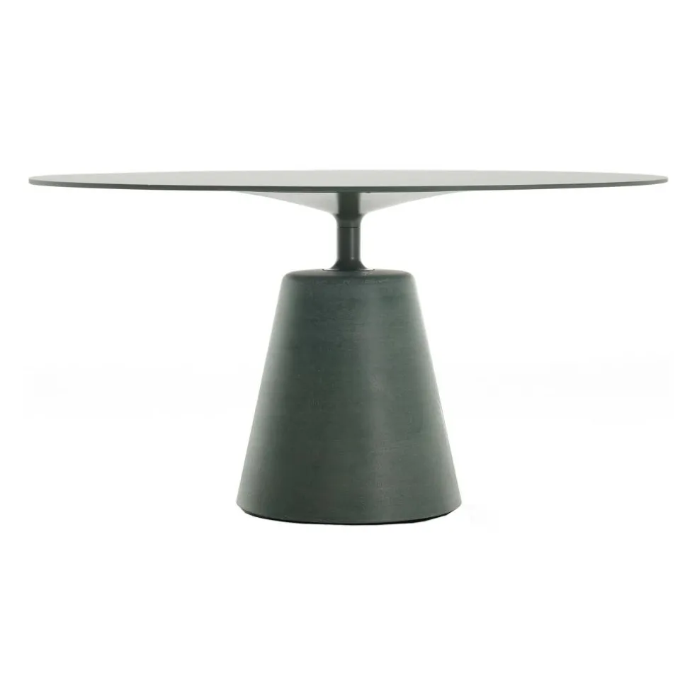 Rock Esstisch Ø 140cm Zement