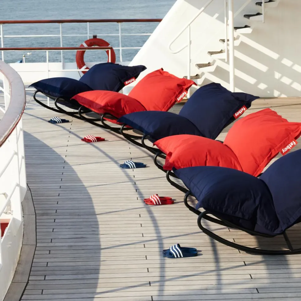 Rock 'n Roll Schaukelstuhl + Original Outdoor Sitzsack