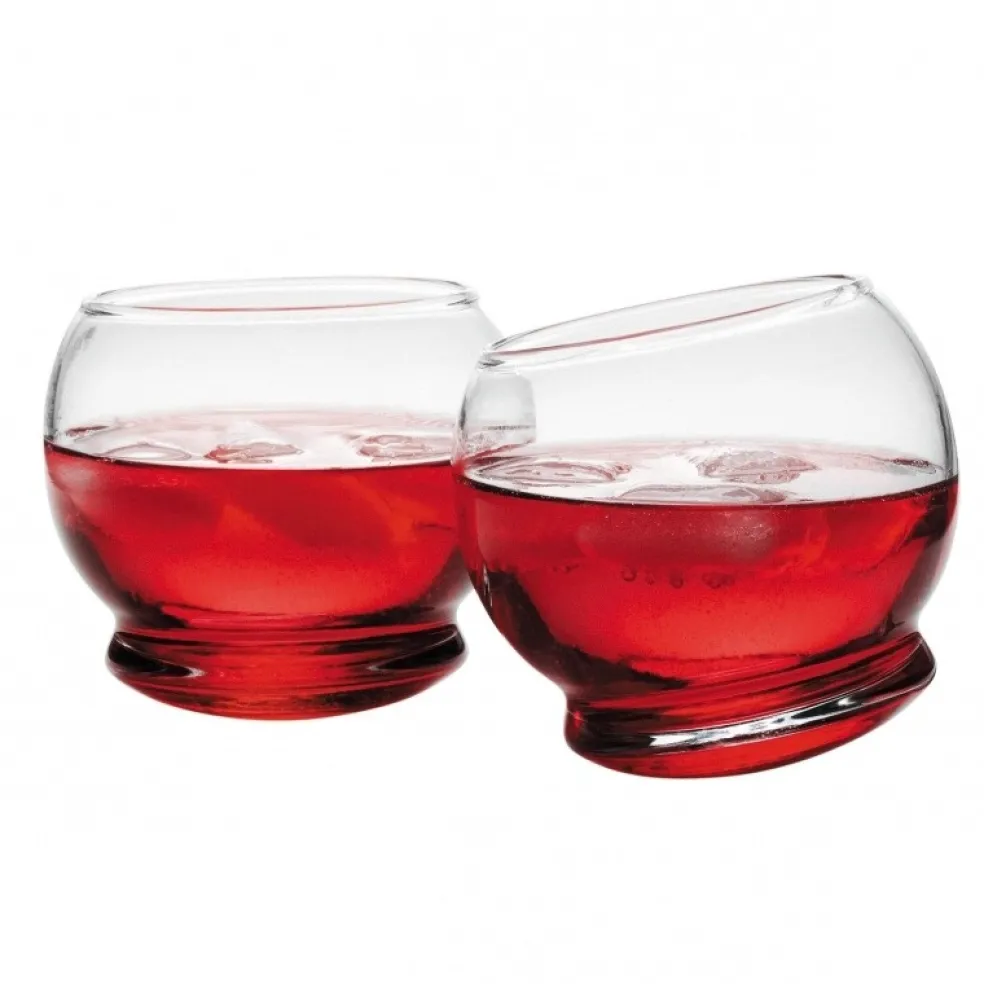 Rocking Glass Set 4 Stück