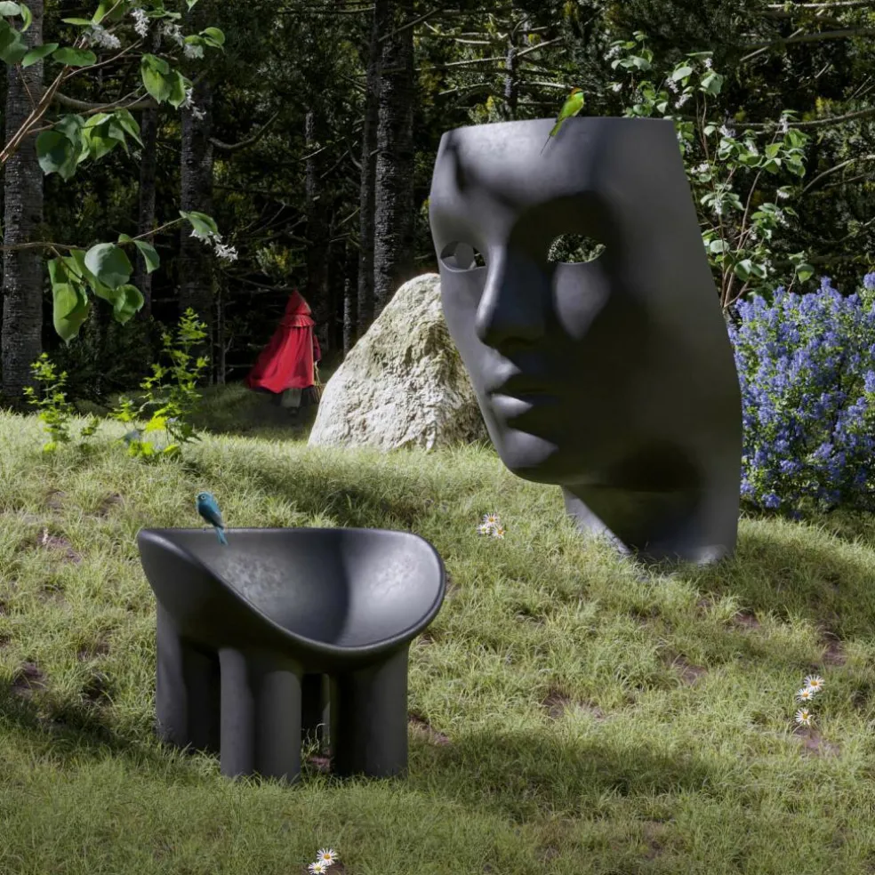 Roly Poly Green Gartenarmlehnstuhl