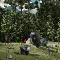 Roly Poly Green Gartenarmlehnstuhl