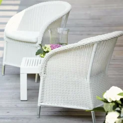 Romantik Polyrattan-Sessel