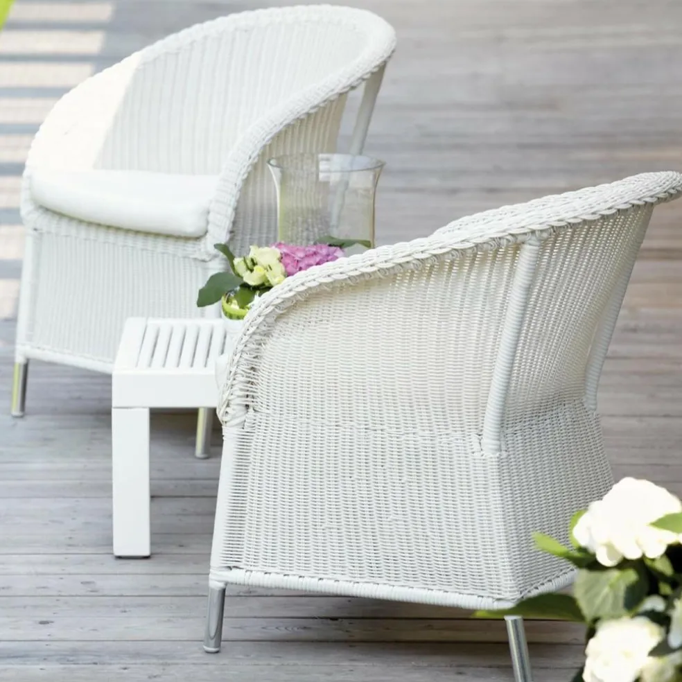 Romantik Polyrattan-Sessel