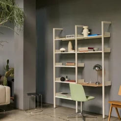 Rombe Konfiguration B IF1 & IF5 Regal mit Schreibtischplatte