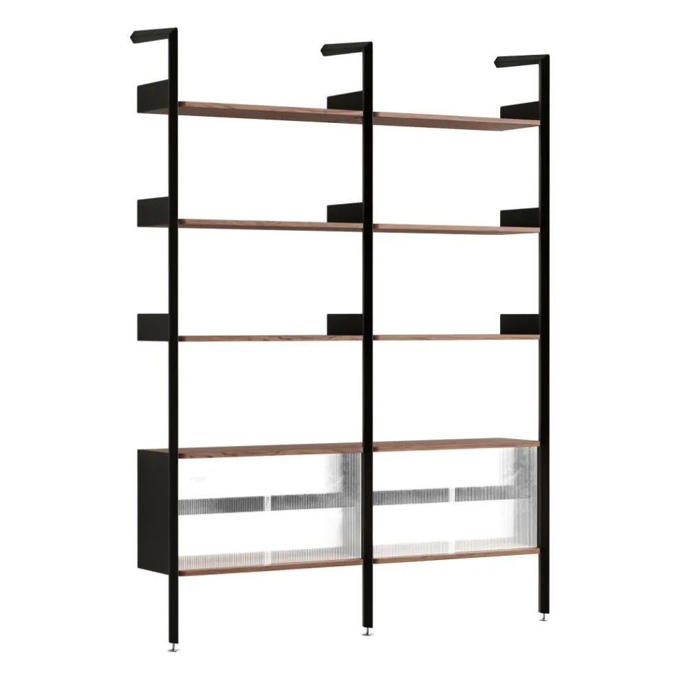 Rombe Konfiguration E IF3 & IF6 Regal mit Schrankelement