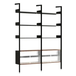 Rombe Konfiguration E IF3 & IF6 Regal mit Schrankelement