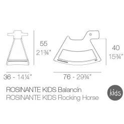 Rosinante Schaukelpferd