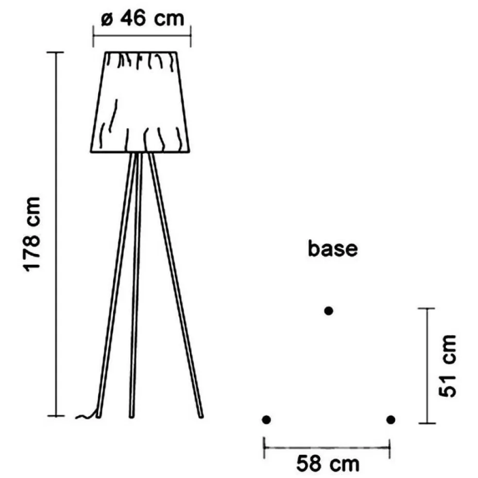 Rosy Angelis Stehleuchte
