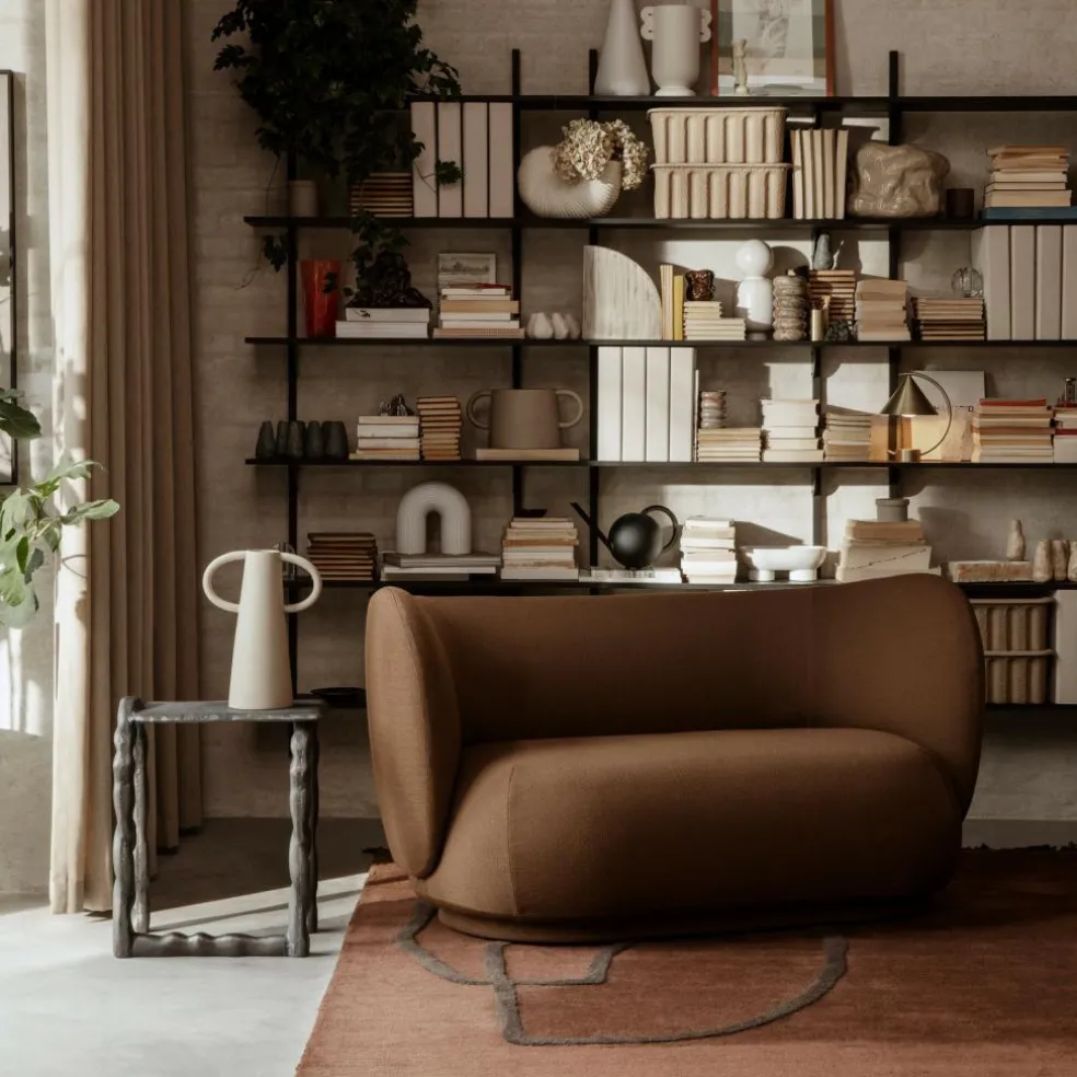 Rotben Hocker/Beistelltisch