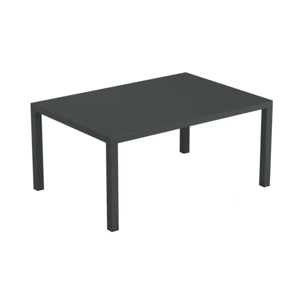 Round Snacktisch/ Garten-Beistelltisch 100x70x45cm