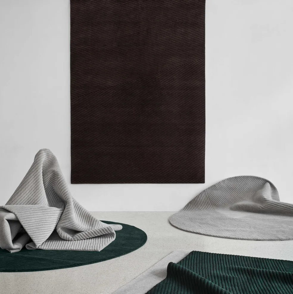 Row Neuseeland-Wollteppich 200x300cm