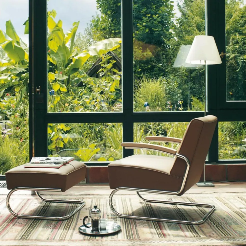 S 411 H Hocker Leder