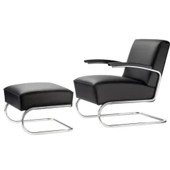 S 411 H Hocker Leder