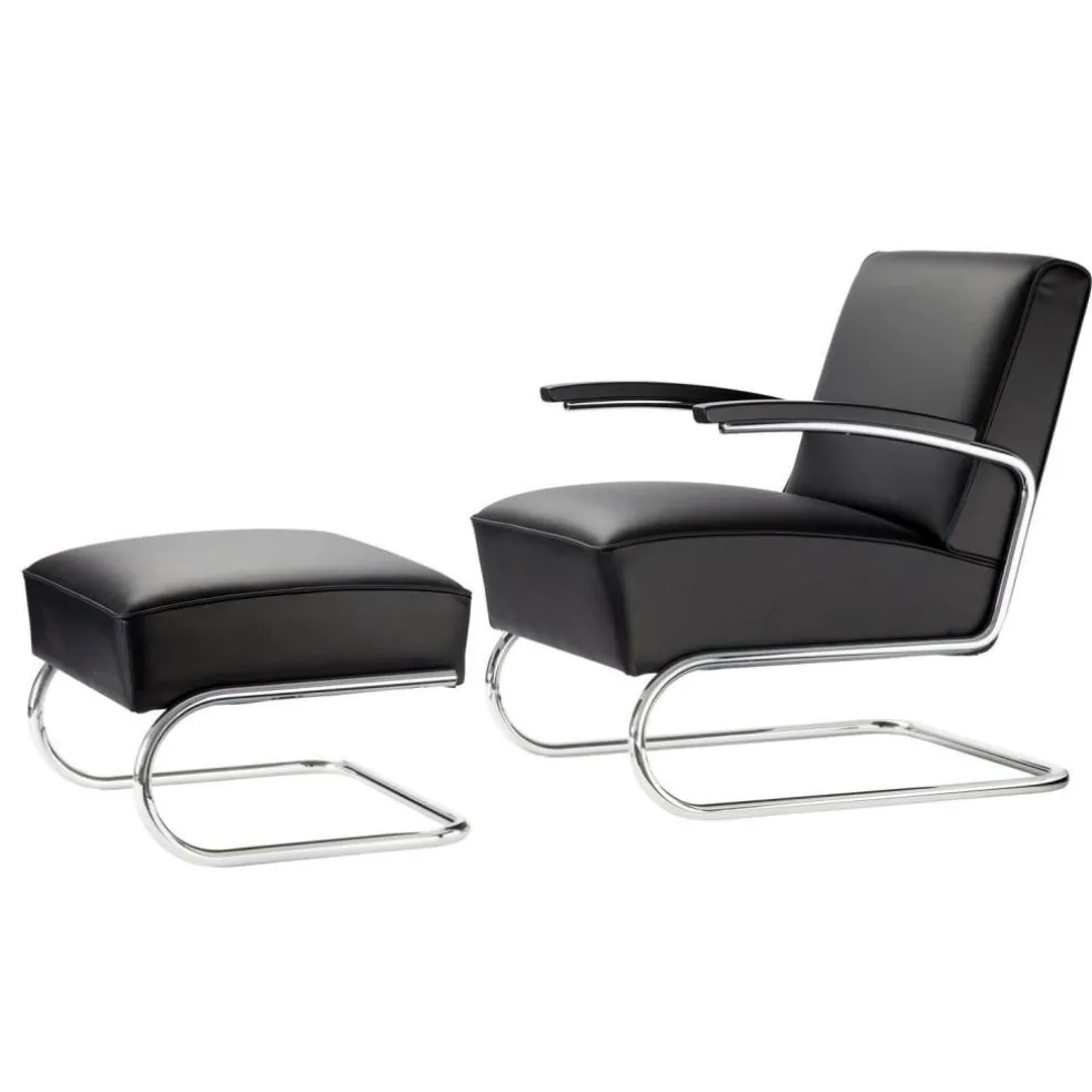 S 411 H Hocker Leder