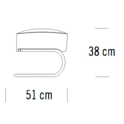 S 411 H Hocker Leder