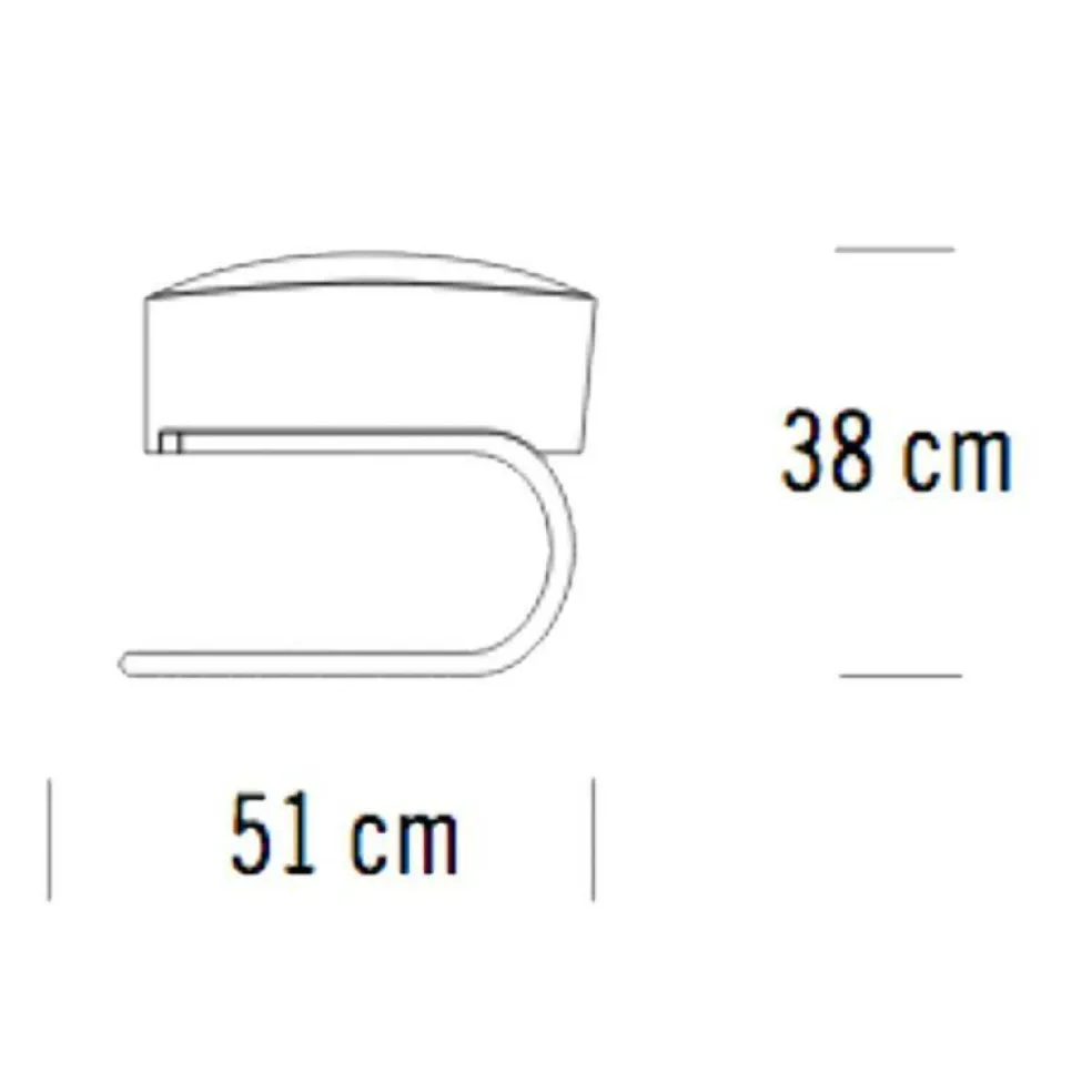 S 411 H Hocker Leder