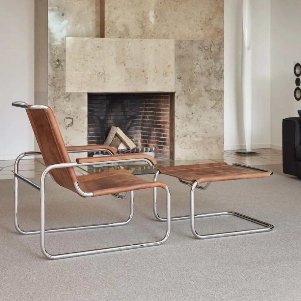 S 35 L Pure Materials Sessel Büffelleder