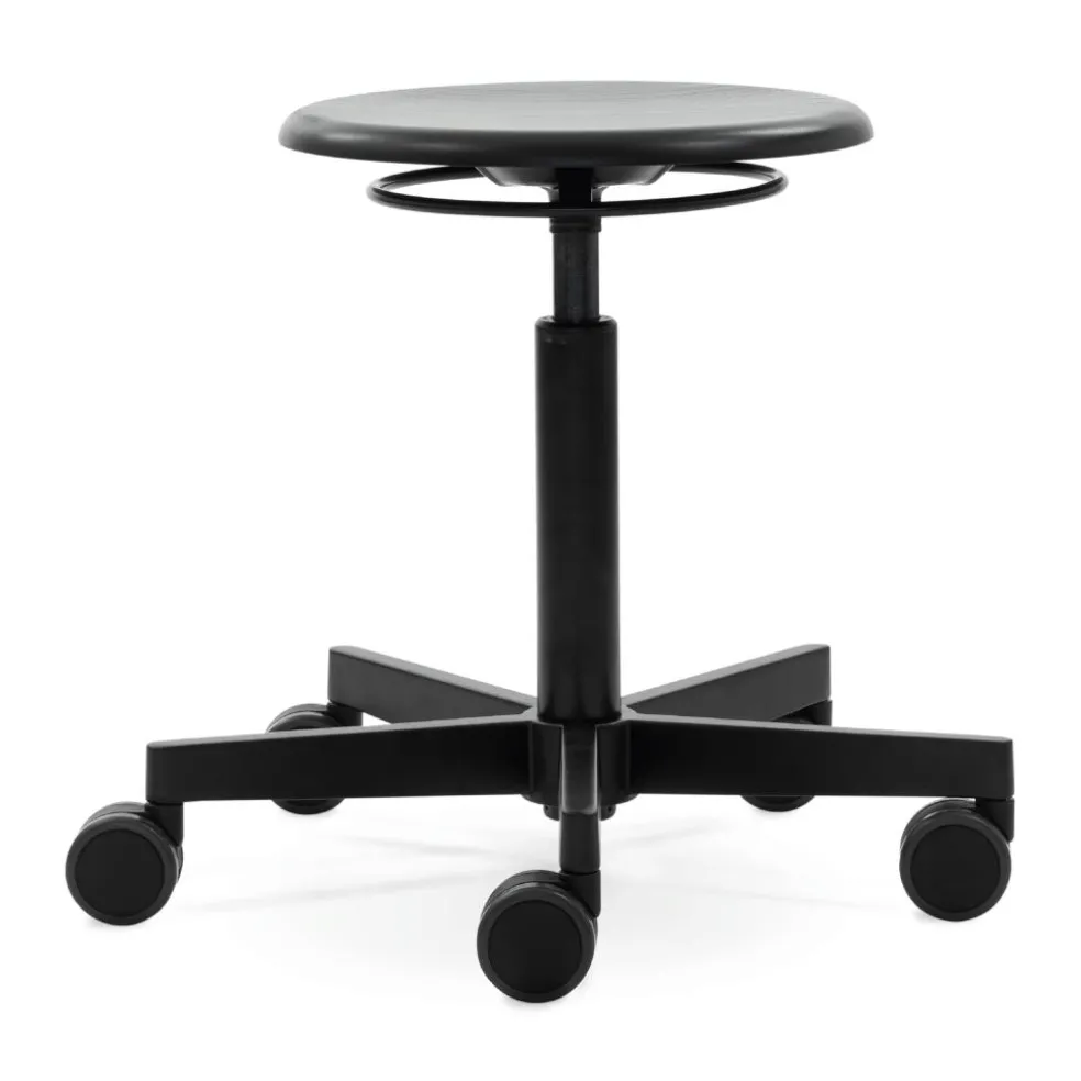 S 193 R 20 Drehhocker Gestell Schwarz