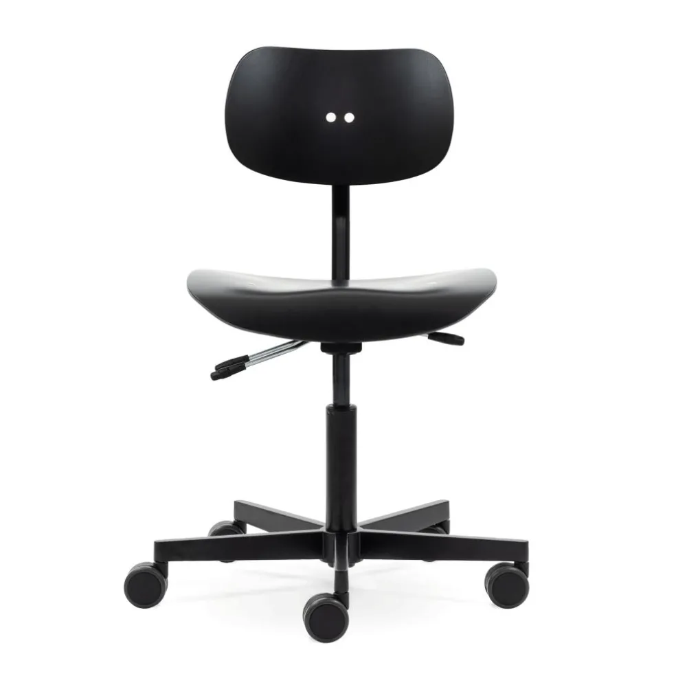 S 197 R 20 Drehstuhl Gestell Schwarz