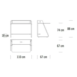 S 1200 Sekretär ThonetDur®