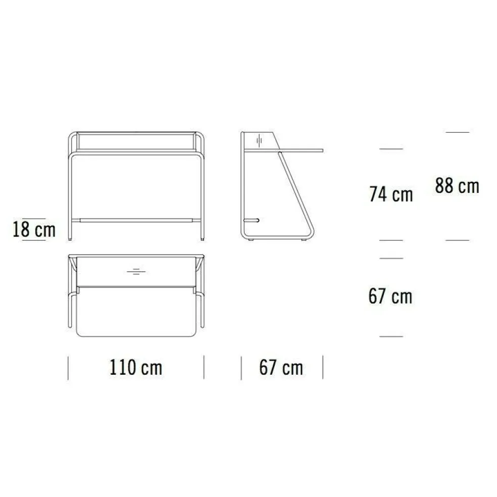S 1200 Sekretär ThonetDur®