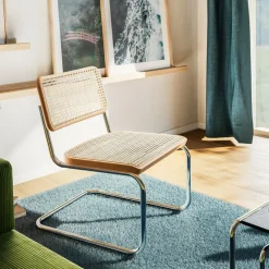 S 32 VL Freischwinger Lounge Stuhl Gestell verchromt