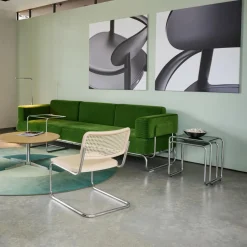 S 32 VL Freischwinger Lounge Stuhl Gestell verchromt