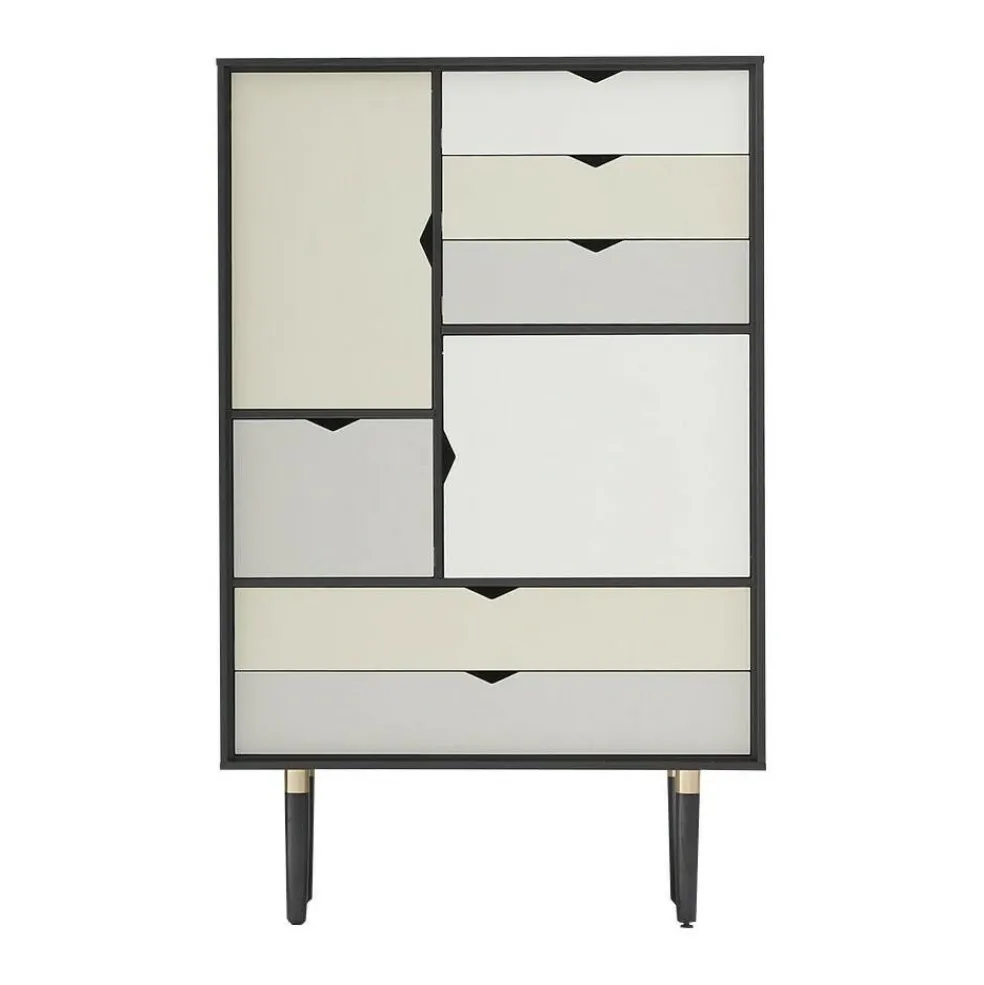 S5 Highboard Fronten bunt