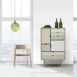 S5 Highboard Fronten bunt