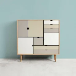 S3 Highboard Fronten bunt