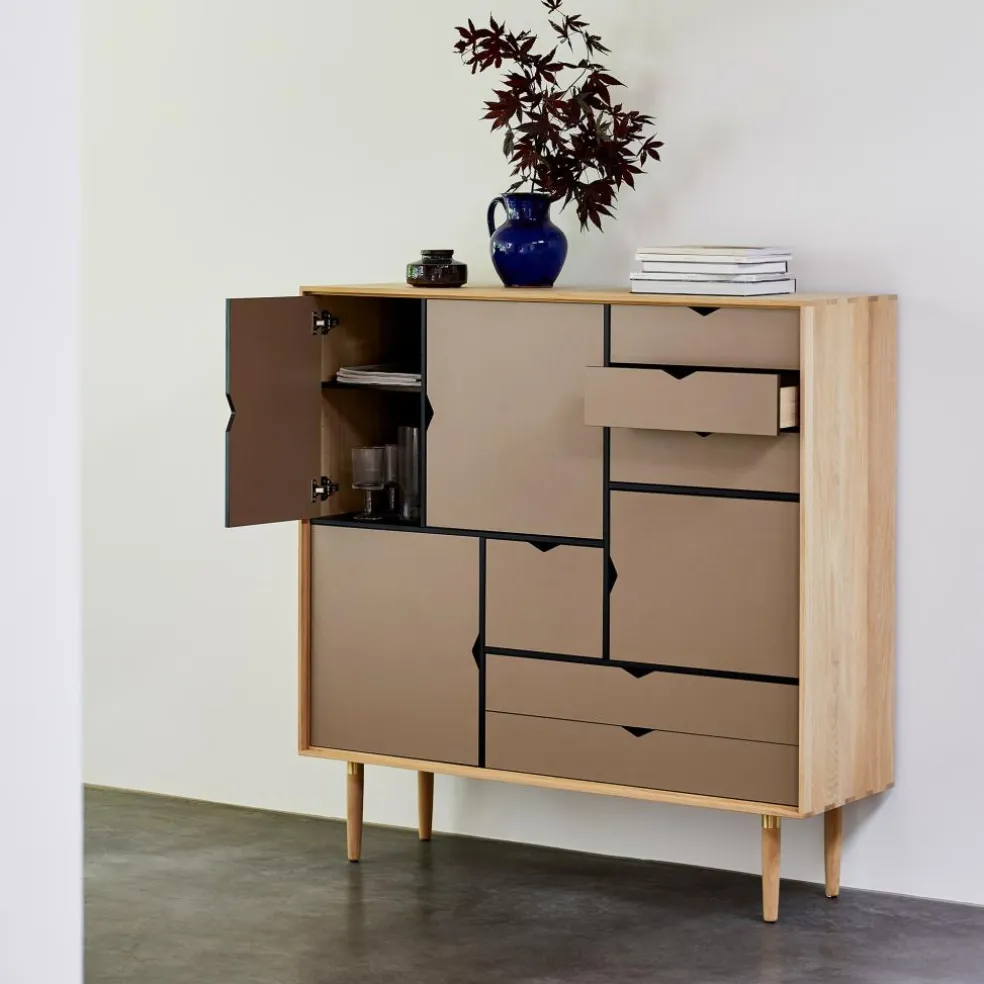 S3 Highboard Fronten bunt