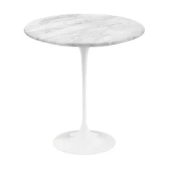 Saarinen Beistelltisch Ø 51cm Marmor
