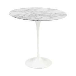 Saarinen Beistelltisch Ø 51cm Marmor