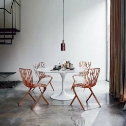 Saarinen Esstisch Ø120cm Marmor