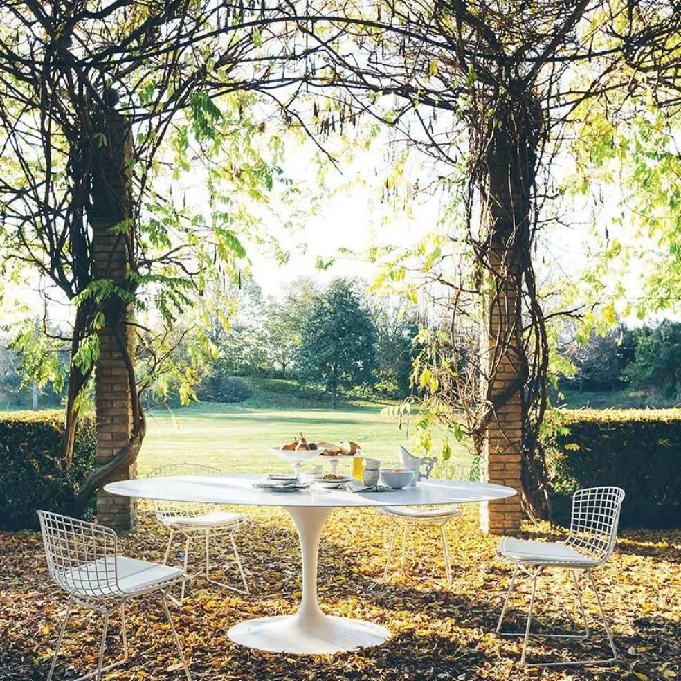 Saarinen Gartentisch Oval 198cm