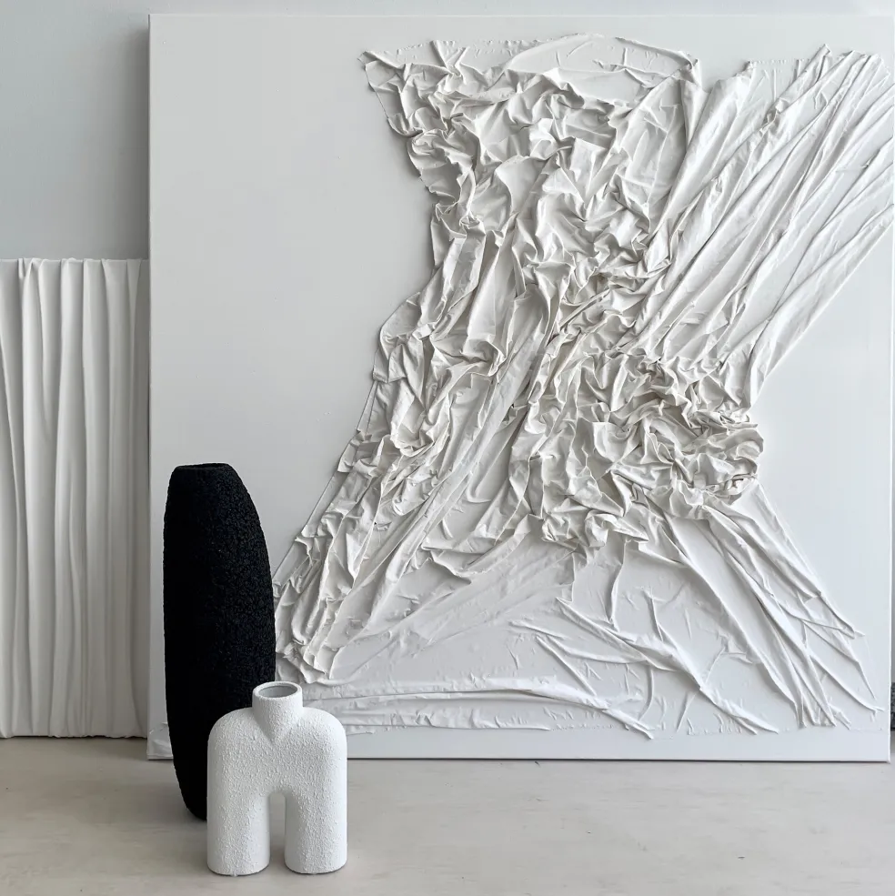 SAHAVA Drape 3 3D Wanddekoration 120x120cm