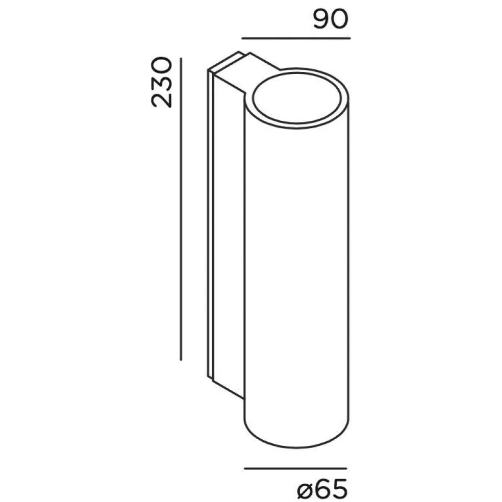 Scap LED Außenwandleuchte