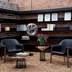 Sedan Lounger Sessel Leder