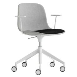 Seela S341 Bürostuhl mit Armlehnen 75-85cm