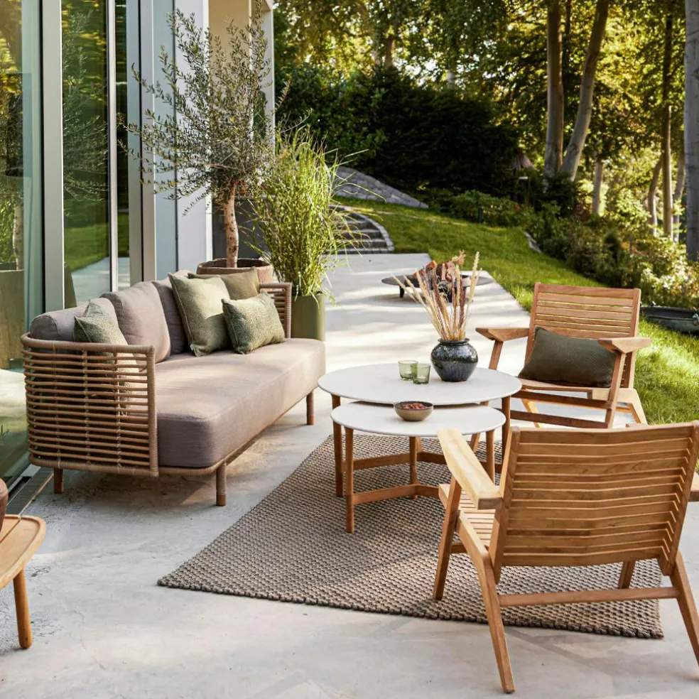 Sense 3-Sitzer Outdoor Sofa