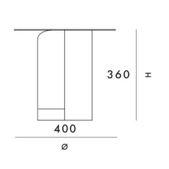Sentrum Beistelltisch