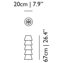 Set Up Shades 5 Stehleuchte